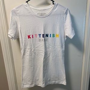 KITTENISH logo tshirt